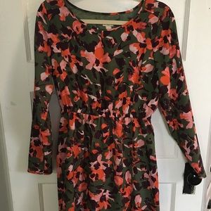 J Crew floral dress